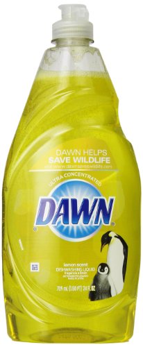 Dawn Ultra Dishwashing Liquid, Lemon Scent, Yellow, 24 Ounce (Pack of 2)