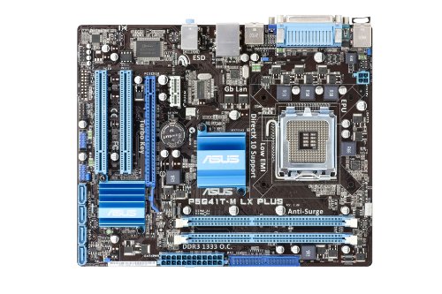 ASUS P5G41T-M LX PLUS - LGA 775 - G41 - Support DirectX 10 - Up to 8Gb DDR3