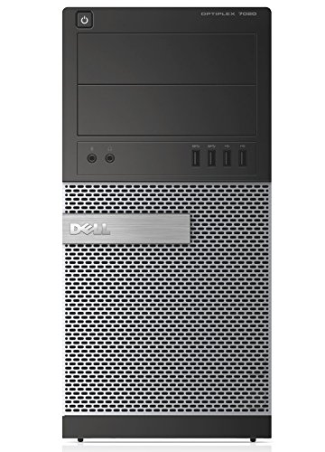 Strategic 998-BFZV Dell Optiplex 7020 Intel Core i5-4590 3.3 GHz Desktop, 4 GB RAM, Windows 7 Professional, Black