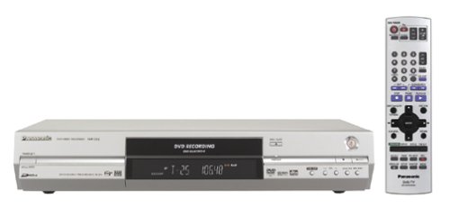Panasonic DMR-E55S Progressive Scan DVD Recorder / Player , Silver