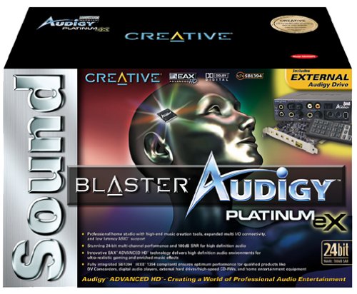 Creative Labs Sound Blaster Audigy Platinum eX Soundcard