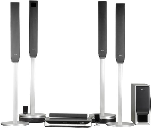 Sony DAV-FX900W 5-Disc DVD Dream System (5.1 Channel) (Discontinued by Manufacturer),Silver
