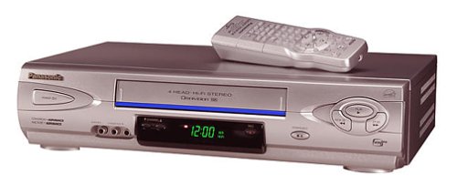 Panasonic PV-V4612S 4-Head Hi-Fi VCR, Silver