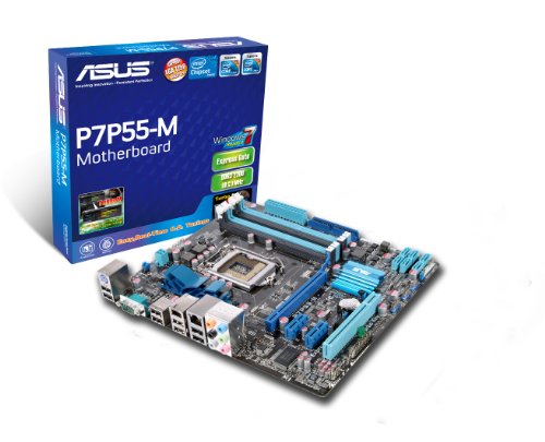 ASUS P7P55-M - LGA 1156 -P55 - DDR3-1394 - uATX Motherboard