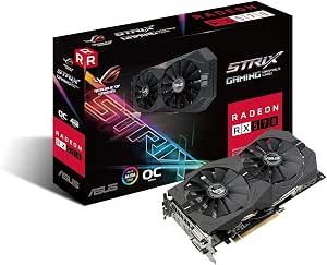 ASUS Radeon RX Vega 64 8GB Overclocked 2048-Bit HBM2 PCI Express 3.0 HDCP Ready Video Card (STRIX-RXVEGA64-O8G-GAMING)
