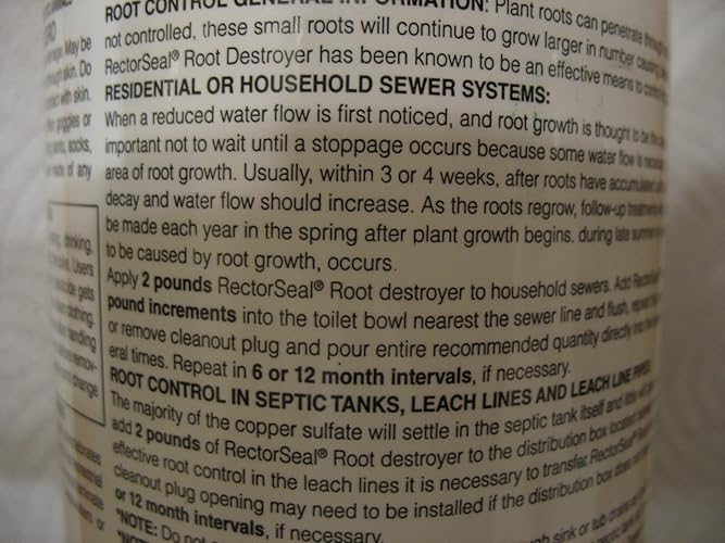 Rectorseal 81394 2-Pound Bottle Root Destroyer