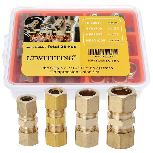 Watts 3-Pack 1/2-in Compression Fittings