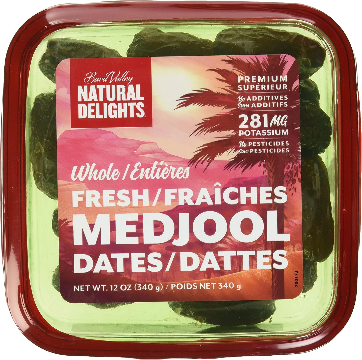 Natural Delights Whole Medjool Dates, 340g