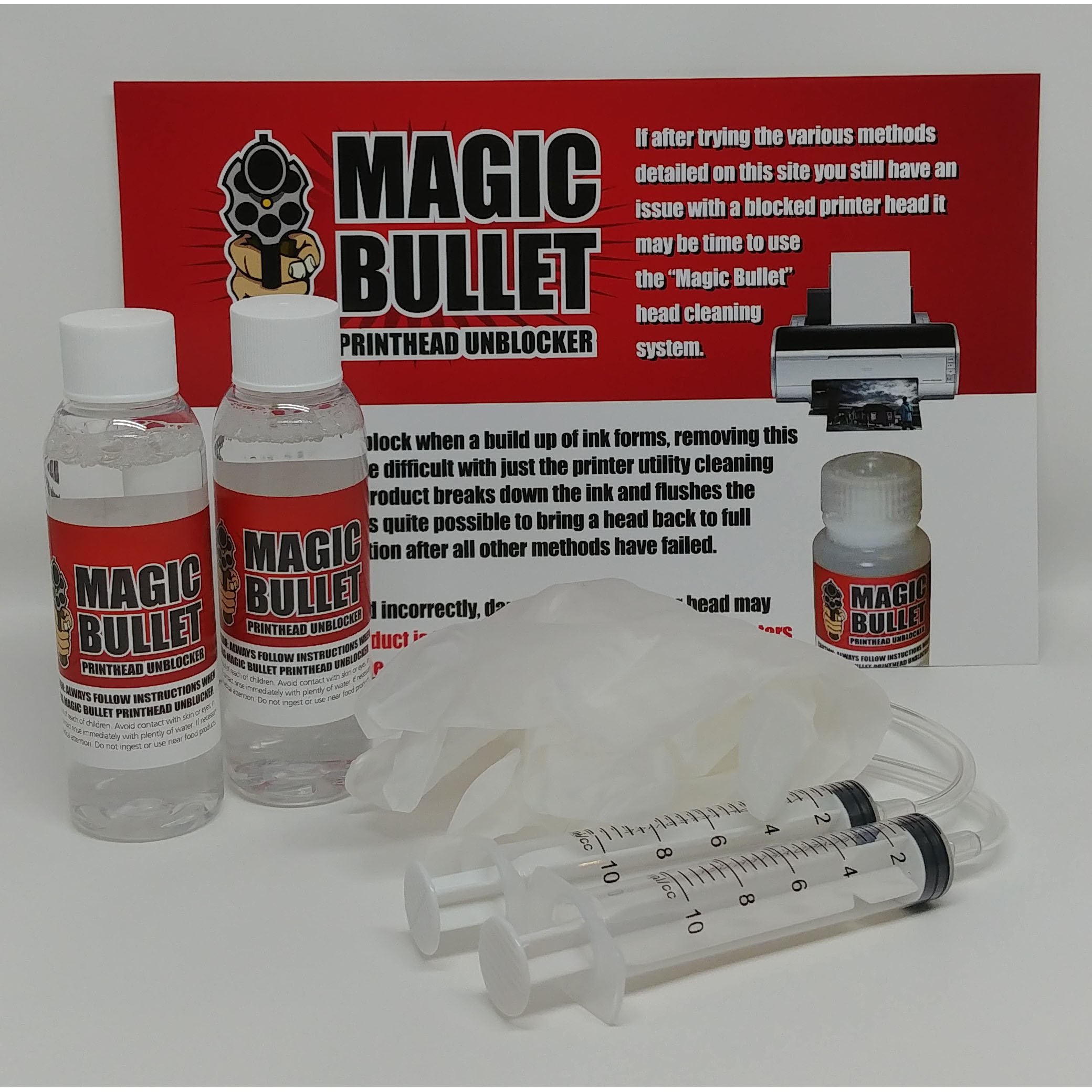 Magic Bullet Print Head Cleaner and Unblocker Kit