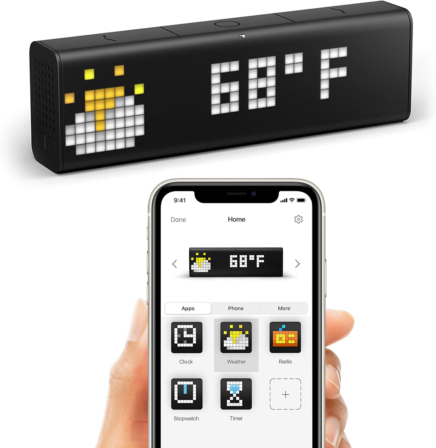 LaMetric Time Wi-Fi Clock for Smart Home