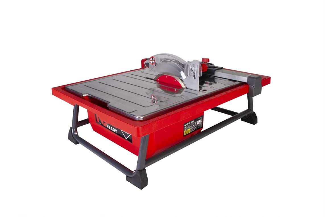 Leegol Electric 7-Inch Wet Tile Saw - Portable Wet Cutting Porcelain Tile Cutter Table Saw with Water System