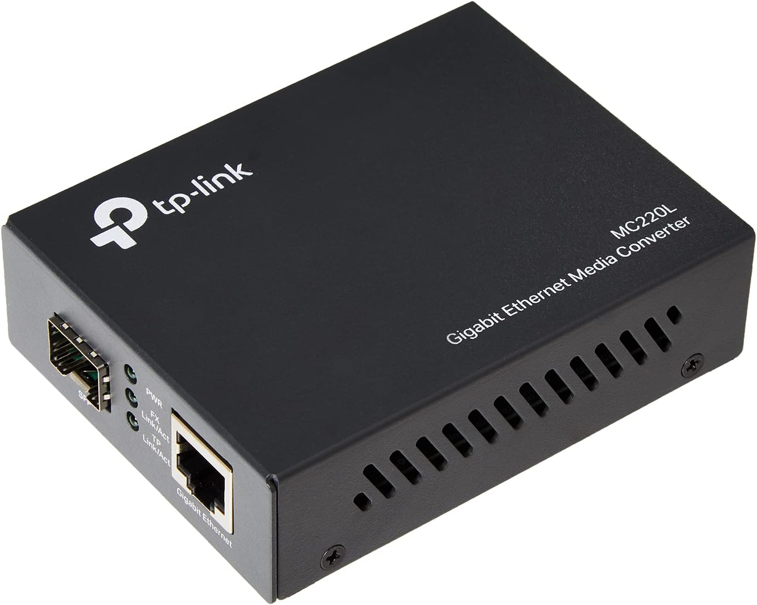 TP-Link MC220L Gigabit Media Converter, 1000Mbps RJ45 To 1000Mbps SFP Slot