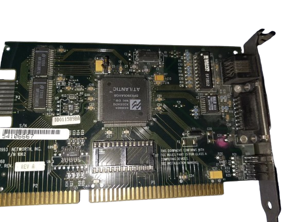 Networth 1062 Rev A UTP16B Network Card Good Condition ISA network card vintage