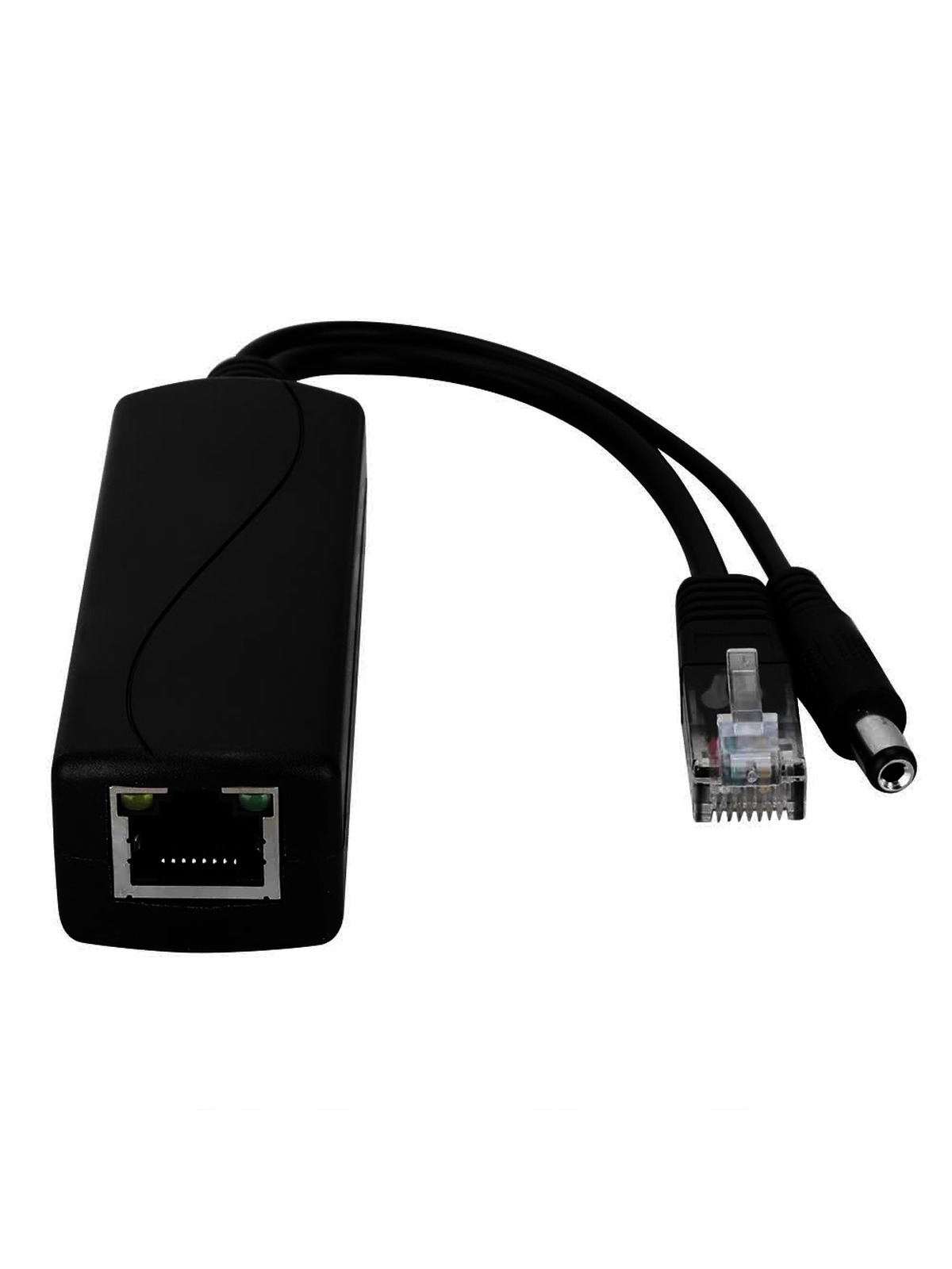 Hkbtm 48v To 12v PoE Connectors Adapter Cable Splitter Injector Power Supply