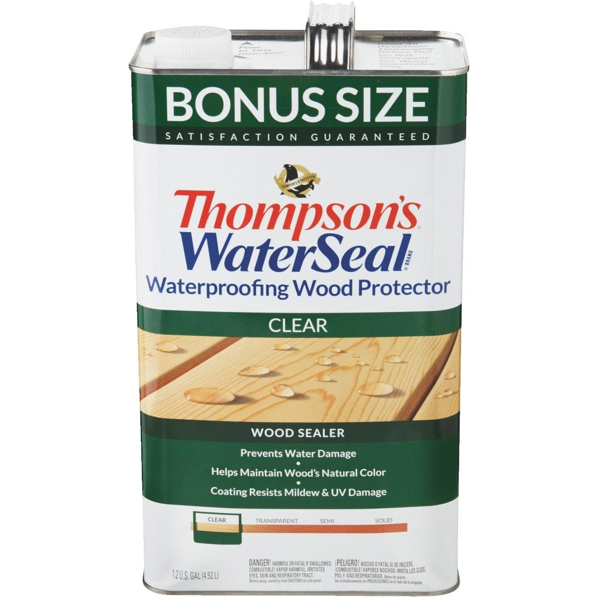 Thompson's WaterSeal Waterproofer Tinted Wood Protector