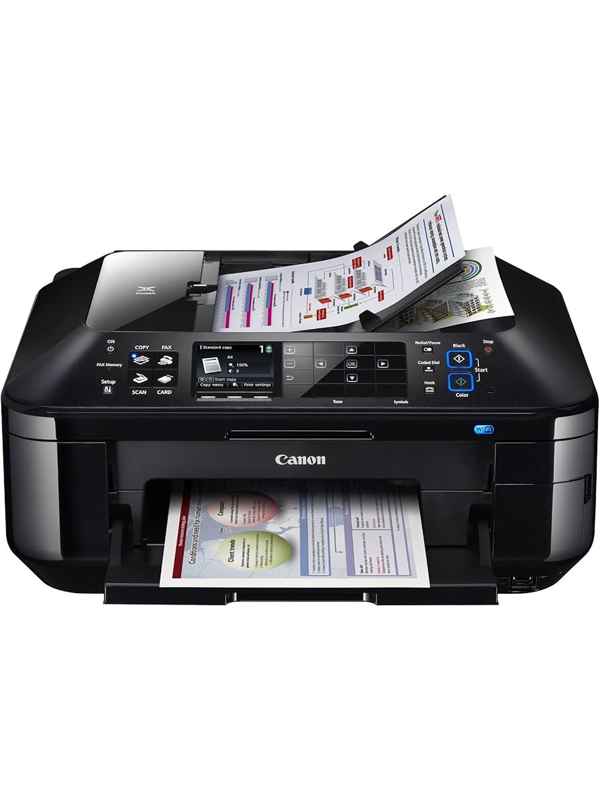 Canon PIXMA MX882 All in ONE Wireless Printer (Black)