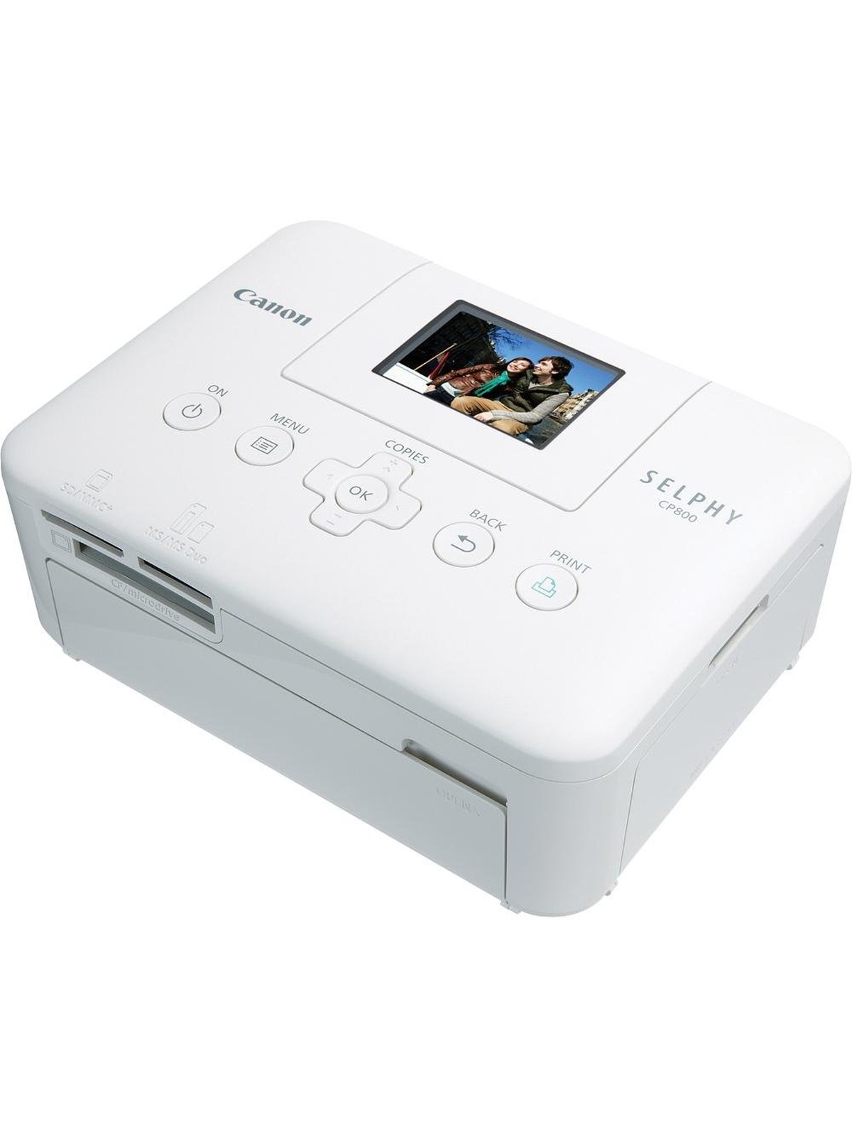 Canon SELPHY CP800 White Compact Photo Printer (4595B001)