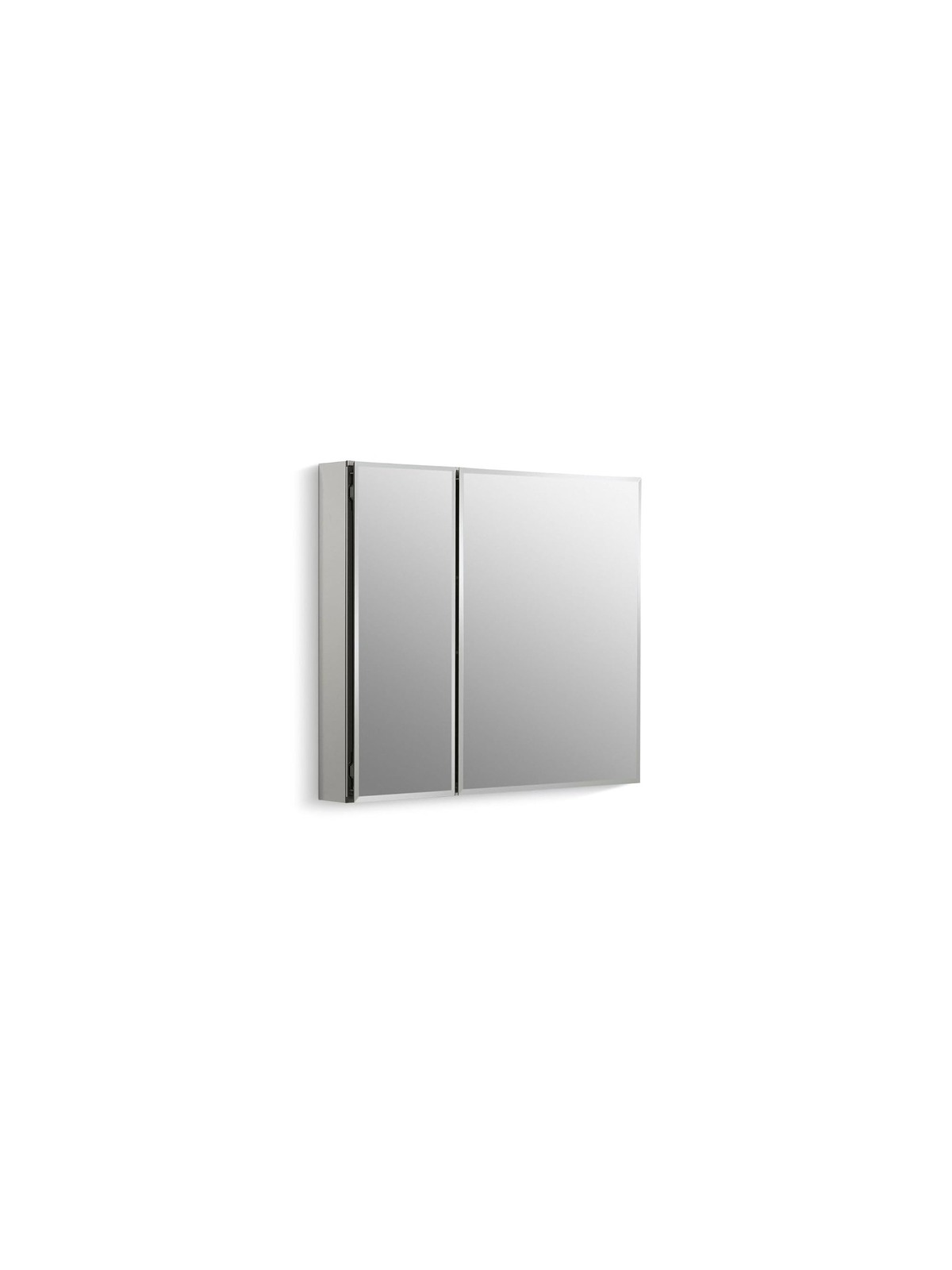 Kohler K-CB-CLC3026FS Frameless Double Door, 30" x 26" Aluminum Bathroom Medicin