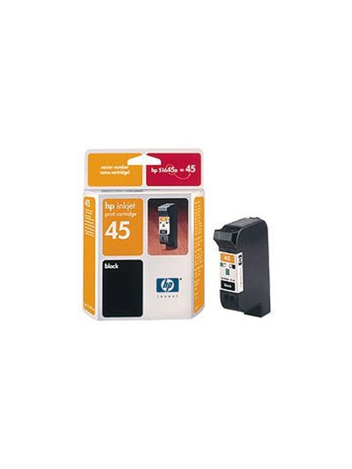 HP 45 - Print cartridge - 1 x black - 830 pages