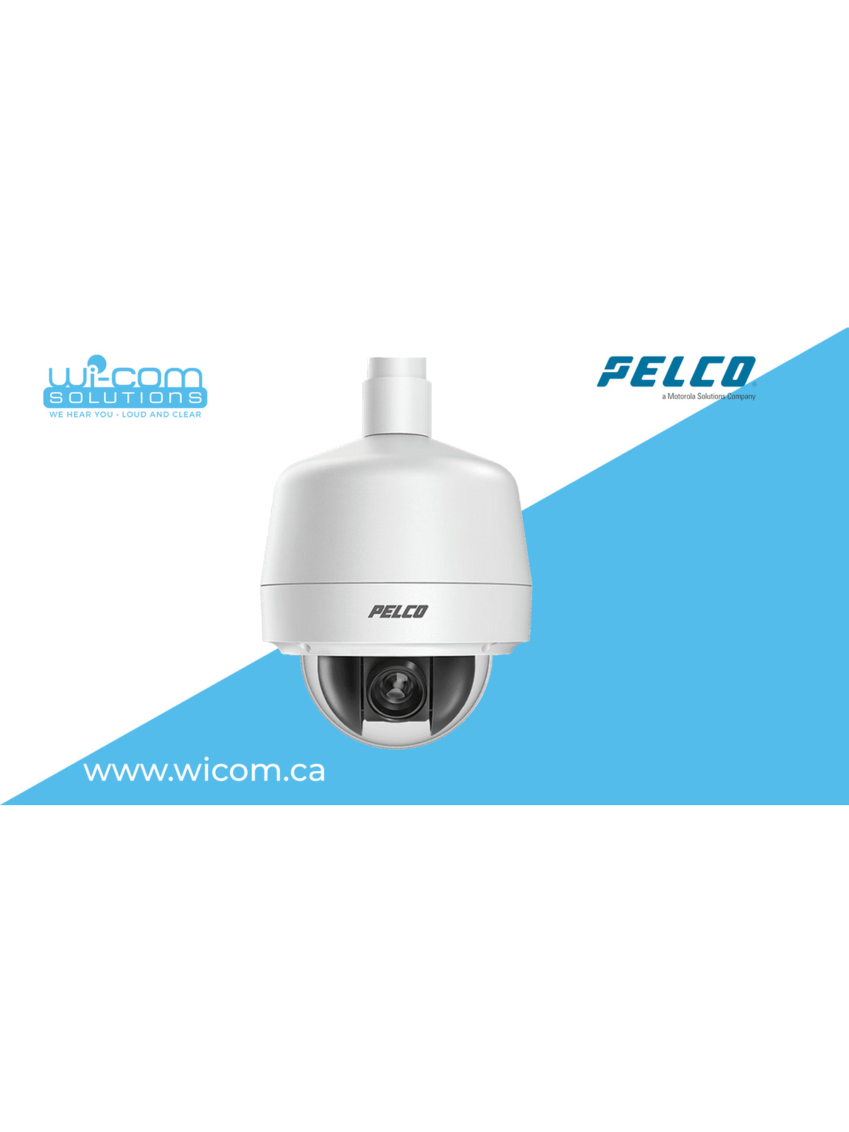 Pelco PTZ Outdoor Surveillance Camera