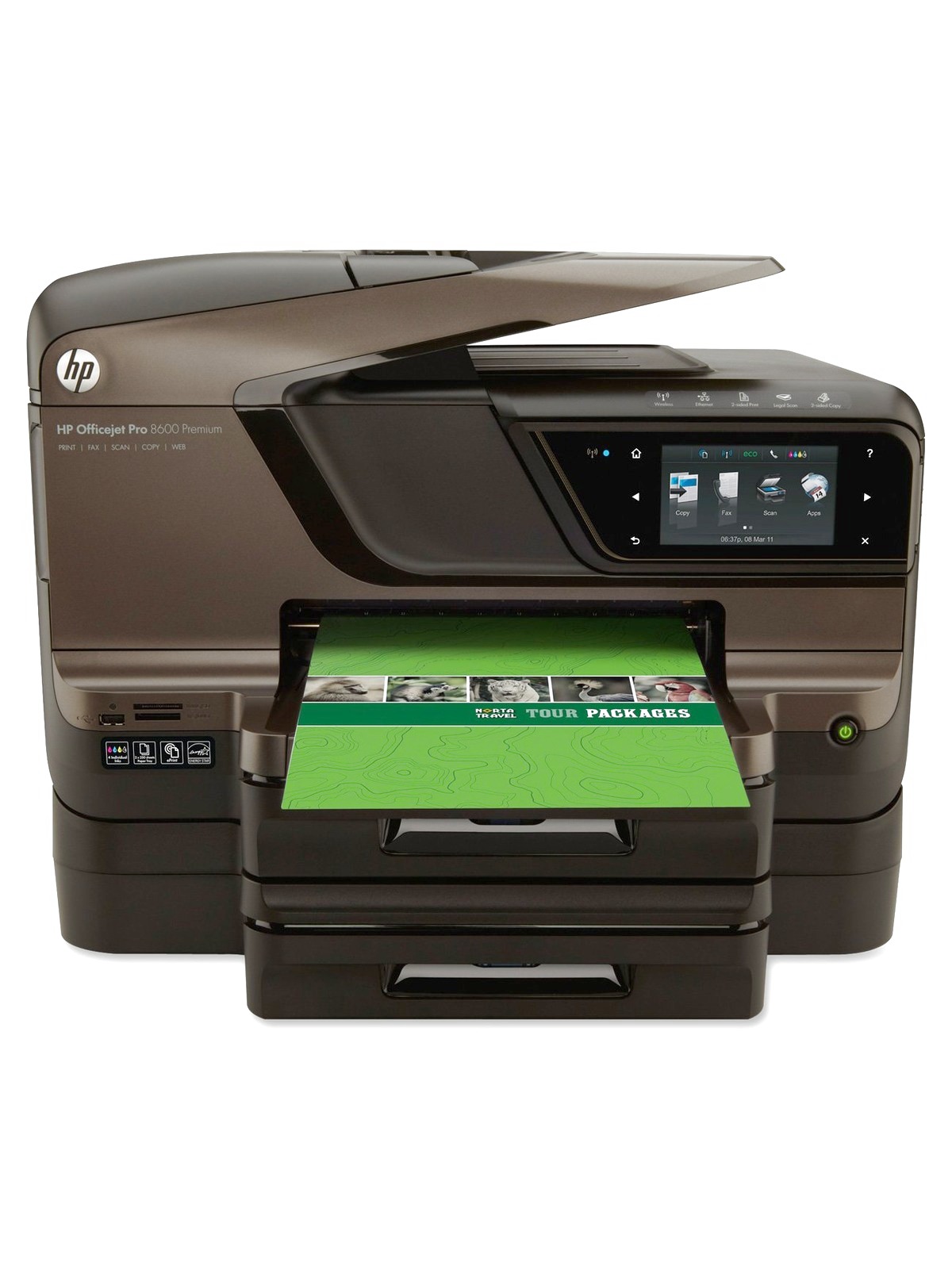 HP Officejet Pro 8600 All-in-One Wireless Color Printer with Scanner, Copier & F