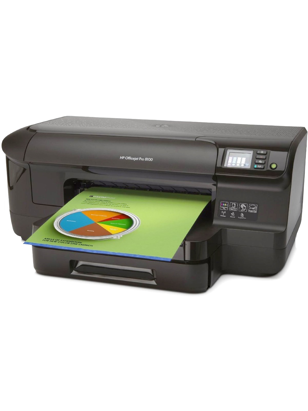 HP OfficeJet Pro 8100 Wireless Photo Printer with Mobile Printing (CM752A)