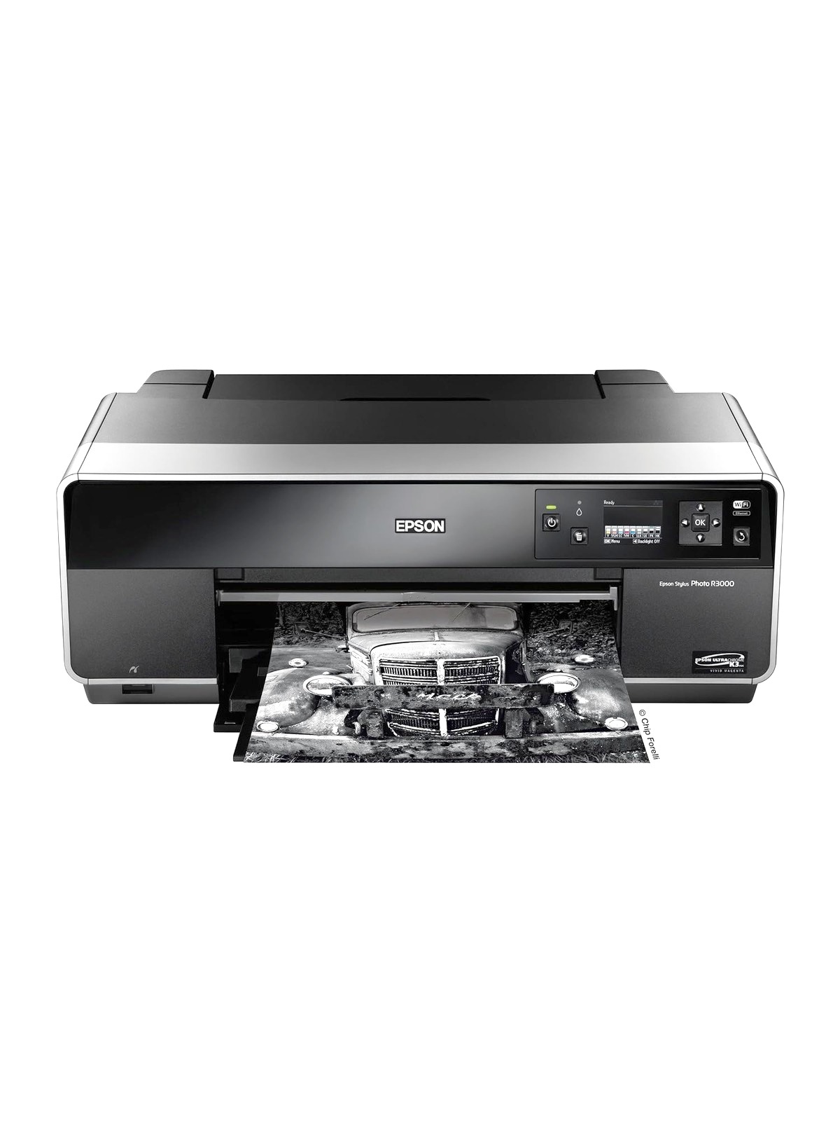 Epson Canada Stylus Photo R3000 Wireless Wide-Format Colour Inkjet Printer (C11CA86201)