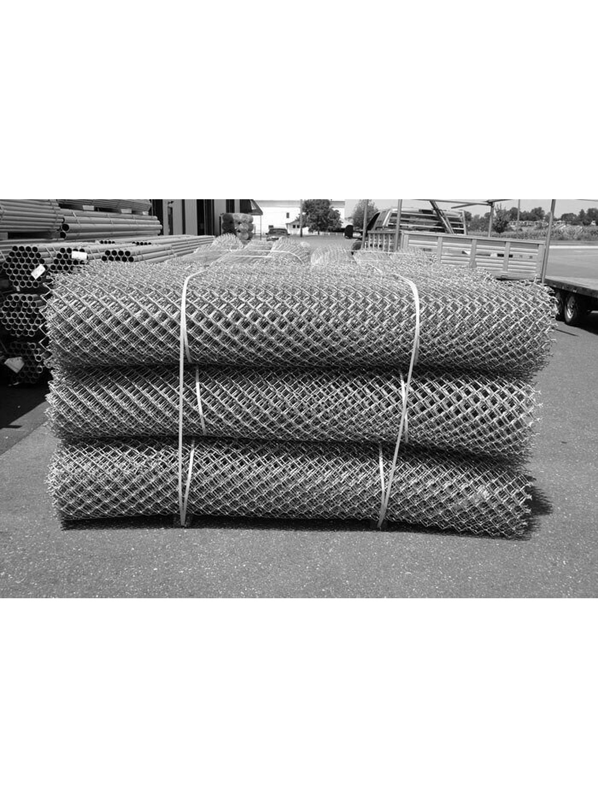 8 ft x 15 ft long Chain Link Chainlink Fence Roll