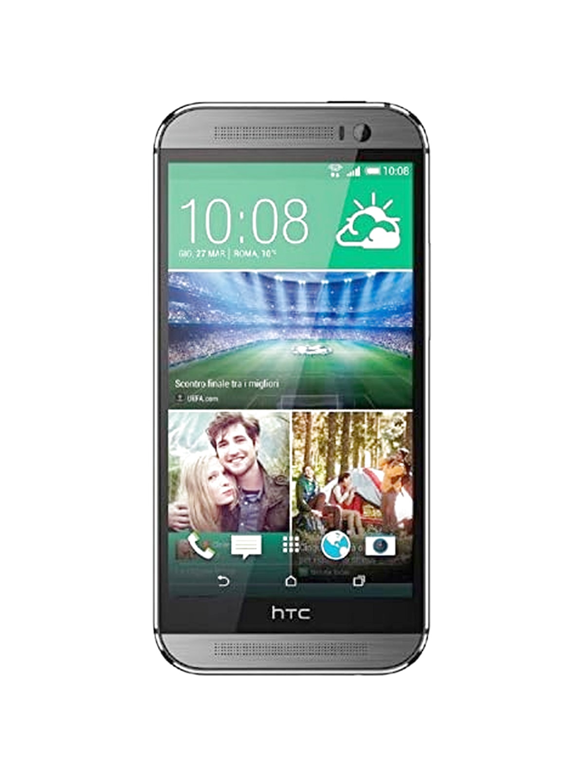 HTC One M8 Factory Unlocked Smartphone with 32 GB Memory, Nano-SIM support and 5.0-Inch Display US Warranty (Gunmetal Grey)