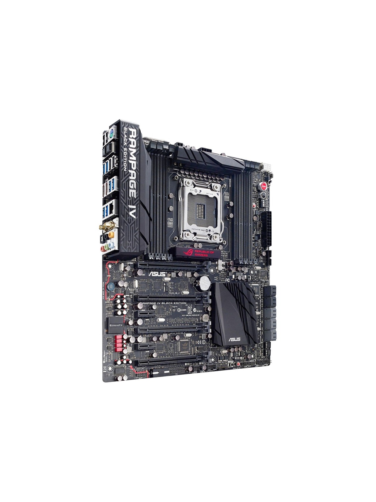 ASUS #RAMPAGE IV BLACK EDITION RAMPAGE IV BLACK EDITION LGA2011 Intel X79 DDR3 4-Way CrossFireX & 4-Way SLI SATA3&USB3.0