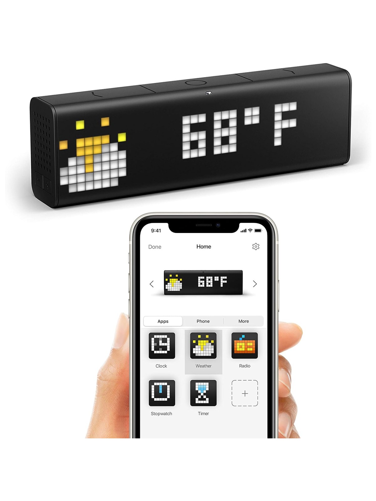 LaMetric Time Wi-Fi Clock for Smart Home