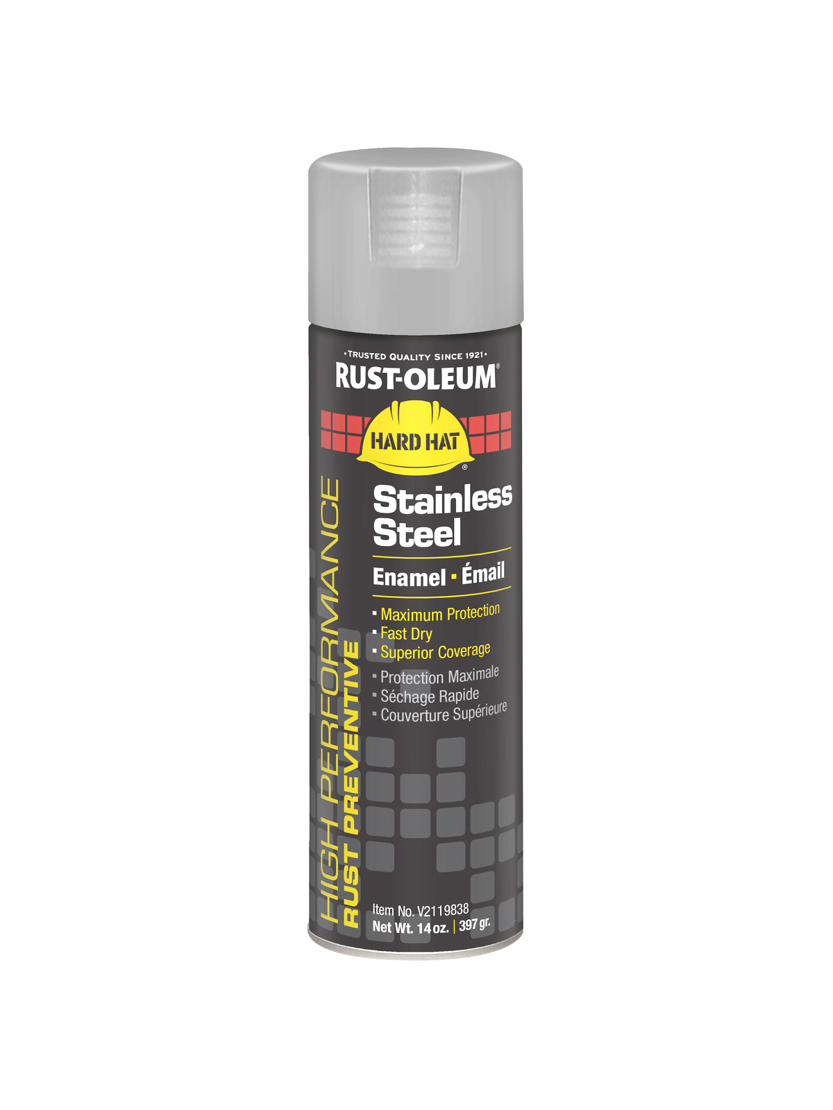 Rust-oleum Spray Paint, Stainless Steel ,14 Oz
