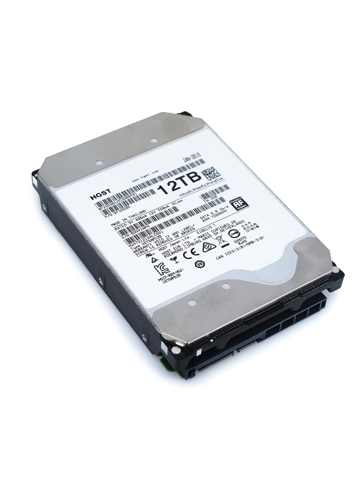Hitachi Ltd. HGST Ultrastar He12 HUH721212ALN600 12TB 3.5 SATA 7