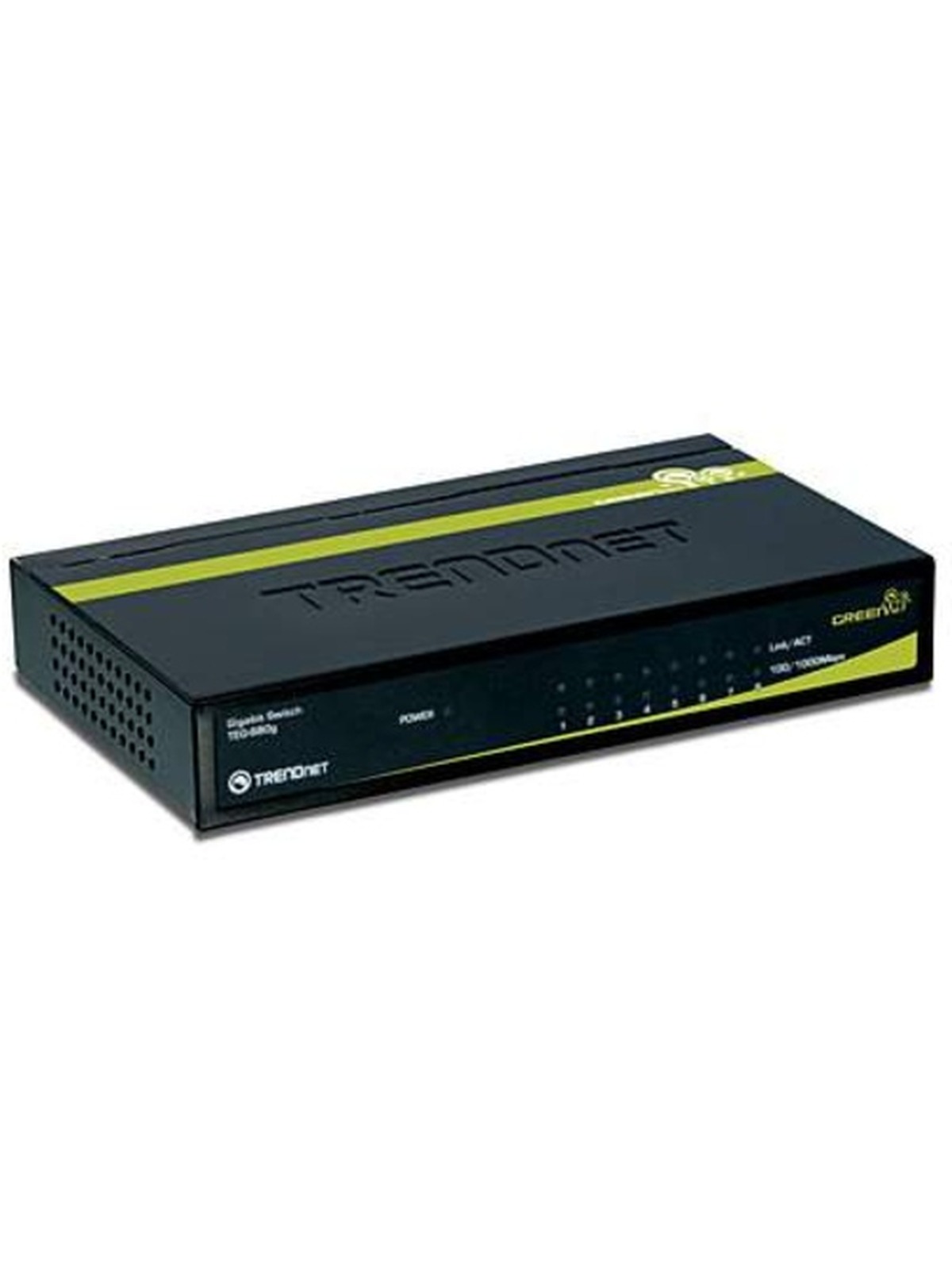 TRENDnet 8-Port Gigabit GREENnet Switch - TEG-S80G
