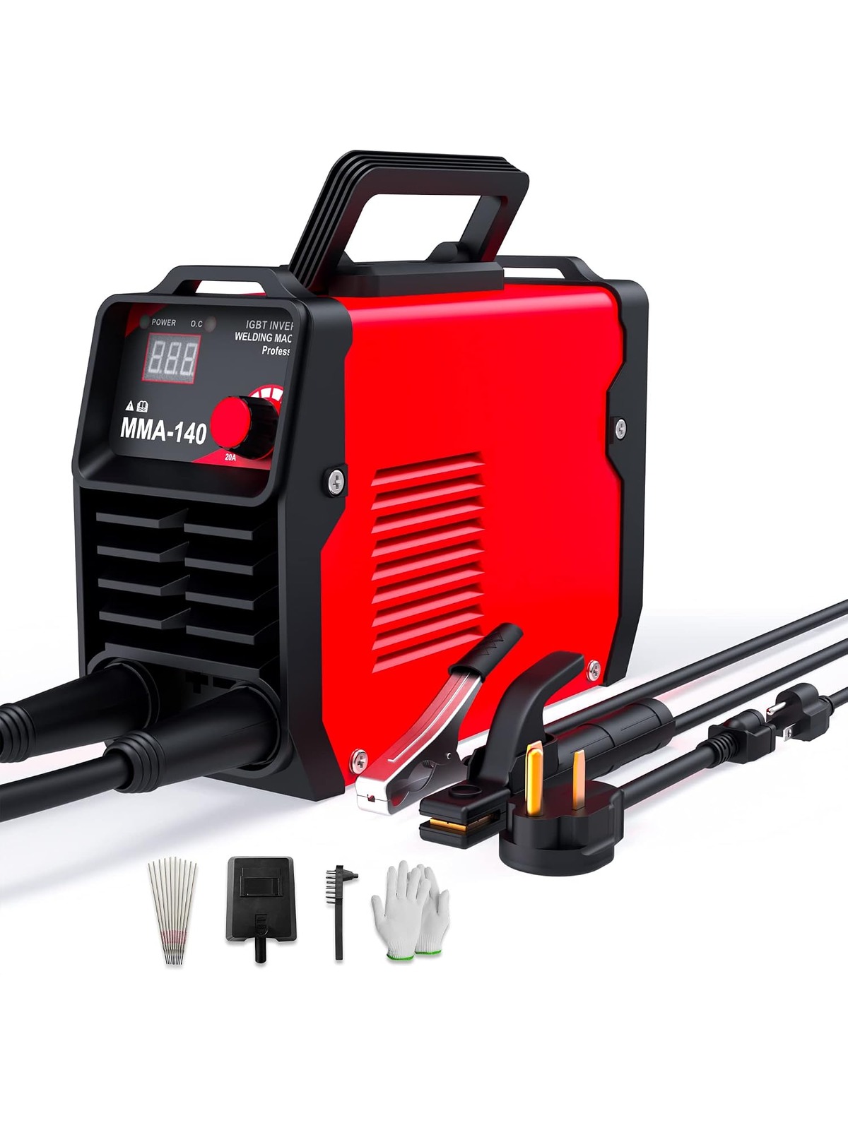 140Amp MMA Welder, 110/220V Stick Welder Dual Voltage ARC Weldin