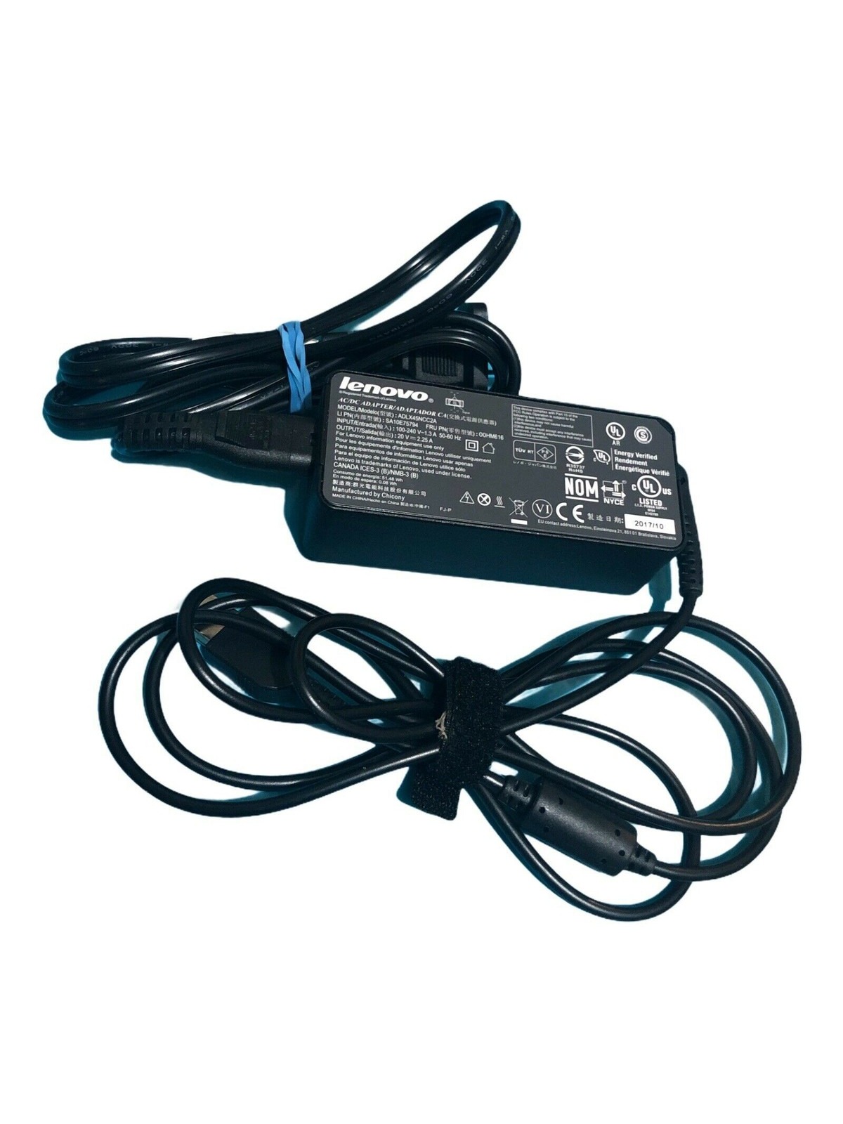 Genuine Lenovo ThinkPad ADLX45NLC2A Laptop Charger AC Adapter  4