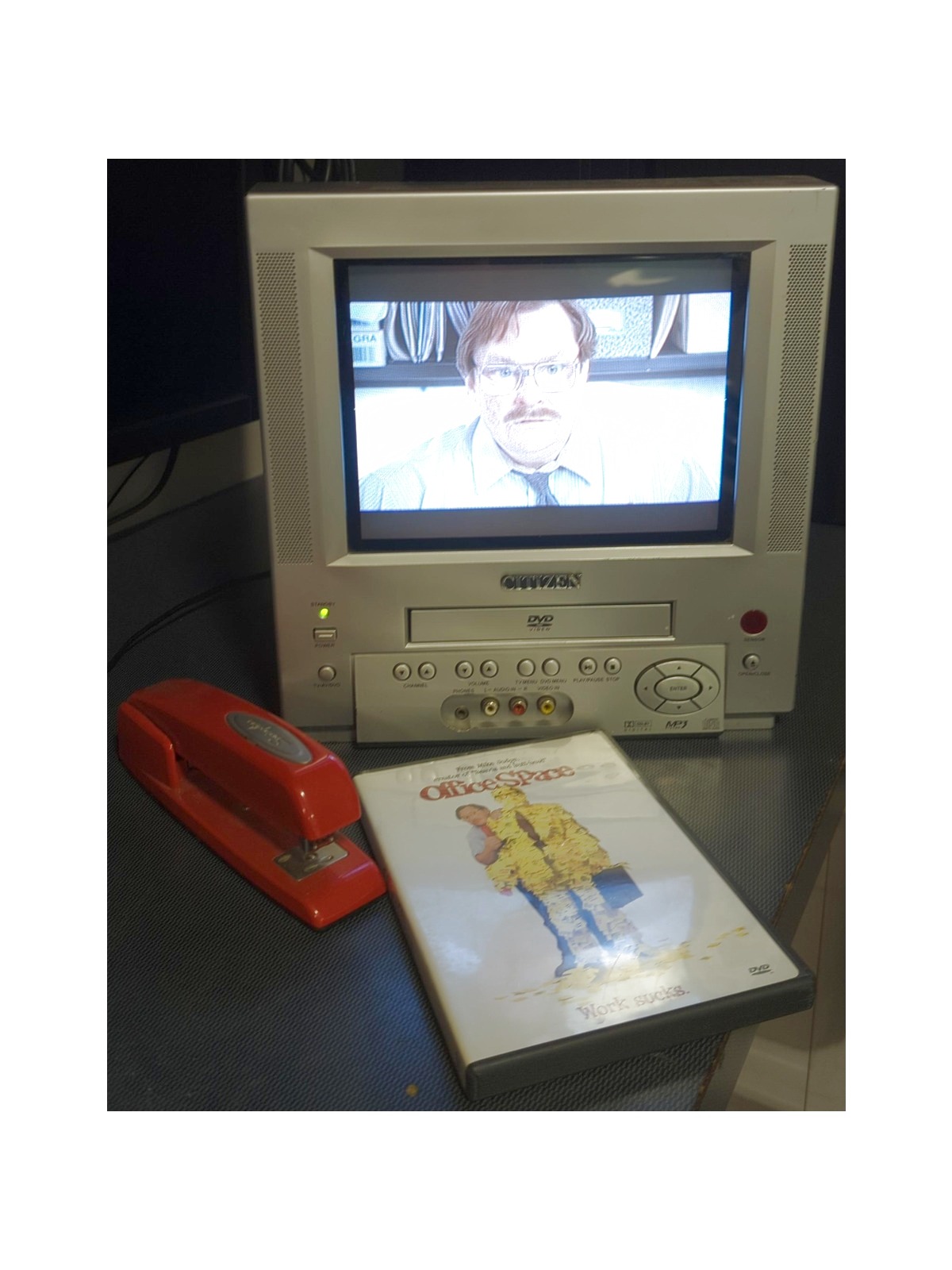 Citizen CRT DVD TV Combo CRT FLAT Rare TV Like New Condition