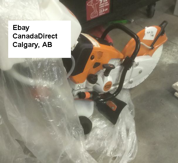 Stihl TS800 2 stroke Concrete Saw with Trolley like New DemoUnit