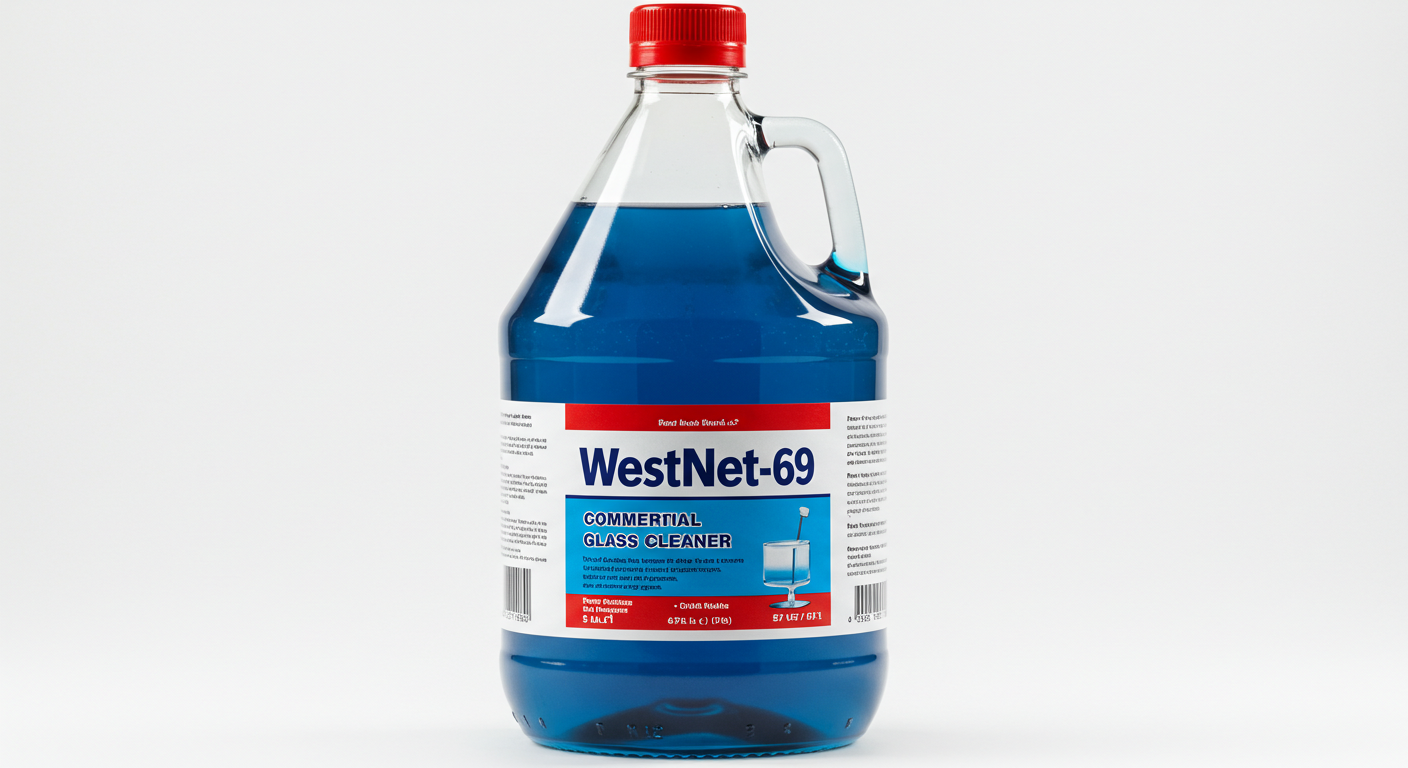 WestNet-69 Concentrated Commercial Glass Cleaner 5.L 1.3 Gal WestNet-69 Concentrated Commercial Glass Cleaner 5.L 1.3 Gal