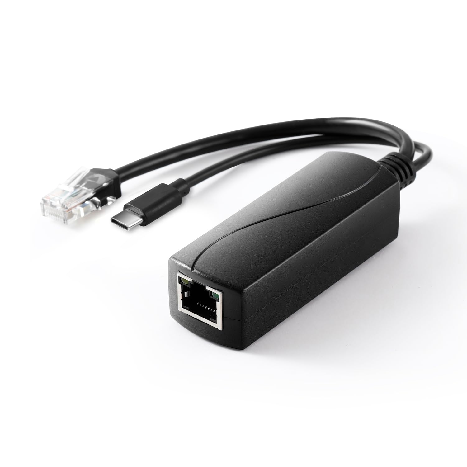 Gigabyte10/100/1000Mbps Ethernet PoE Splitter PD Output DC48V0.6A Output 5V/3.5A,12V/2A,18V/1A  IEEE802.3at/af 4DC connectors