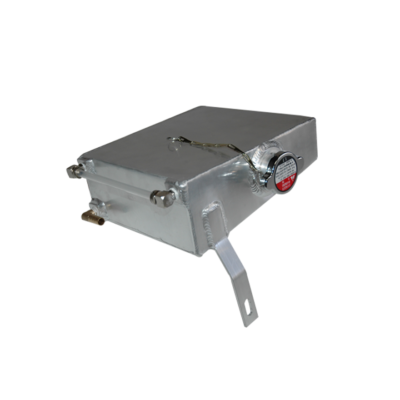 Aluminum Coolant Overflow Tank For Supra MK III IV 7MGTE 2JZGT 2 Litre BLACK / SILVER