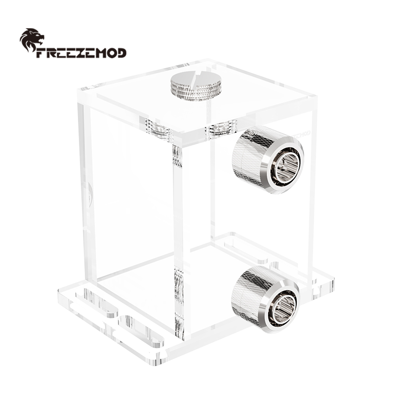 FREEZEMOD GQSX-T3 200ml Volume Tank Full-Transparent PMMA Material Acrylic Tank Computer Water Cooling Tank. GQSX-T3