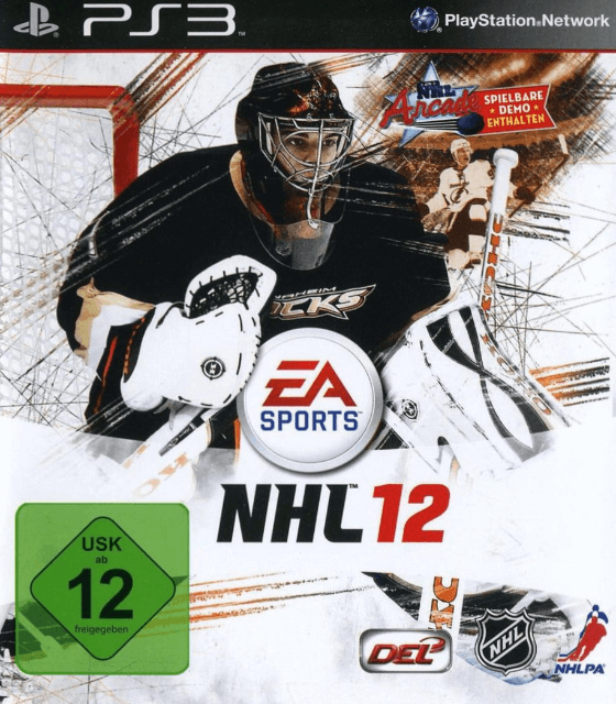 PS3 Video Game NHL 12  DVD