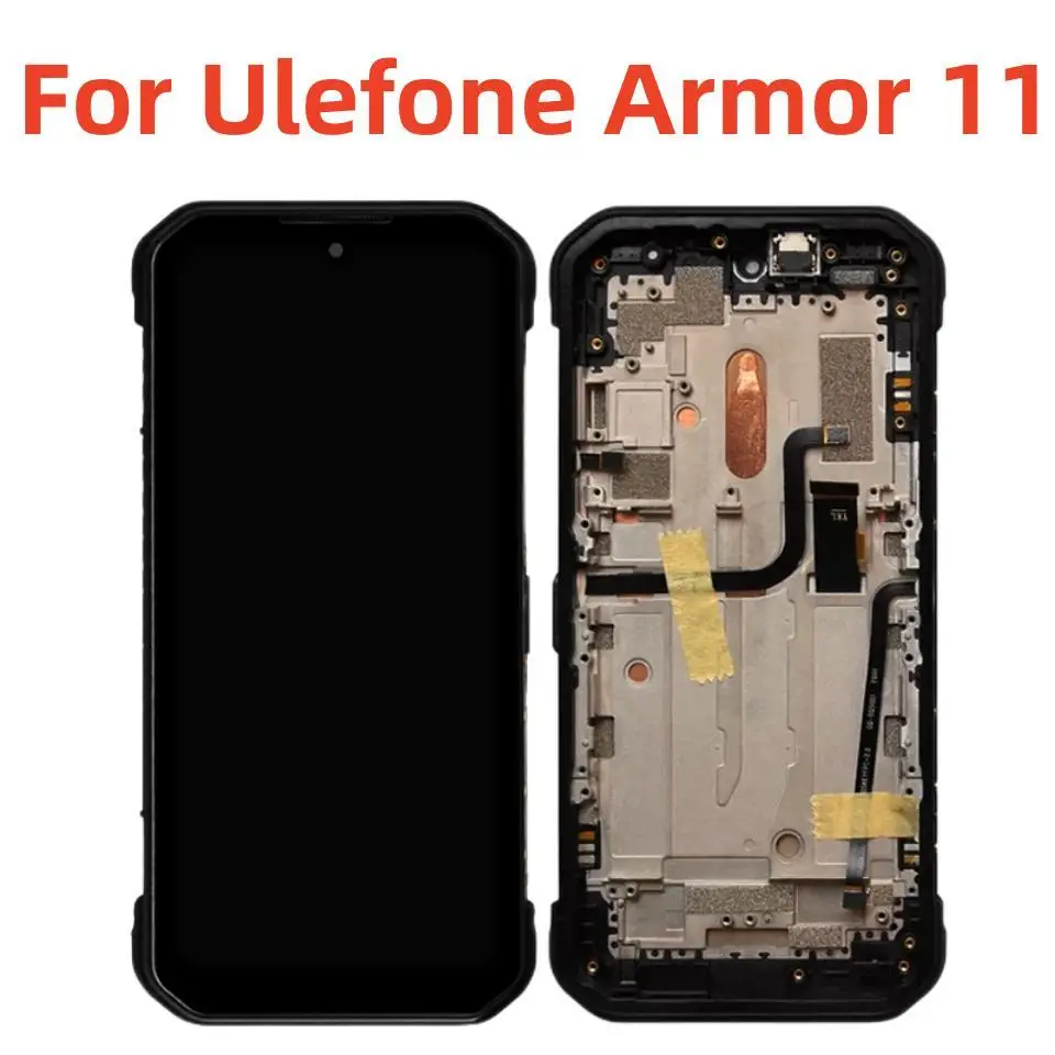 New Original For Ulefone Armor 11 Armor 11T 6.1 Inch Touch Screen LCD Display Assembly Replacement  Android 10.0 Smart Phone