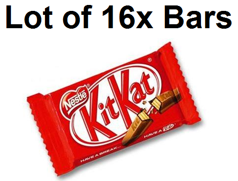 Lot of 16 Kit Kat Bars Ship Same Day Fresh KitKat