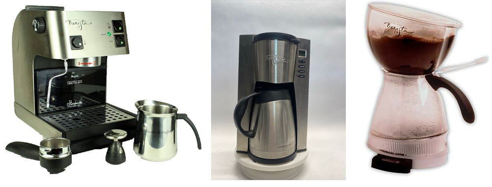 Lot of 3 Starbucks Machines, Expresso, & Coffee Machines