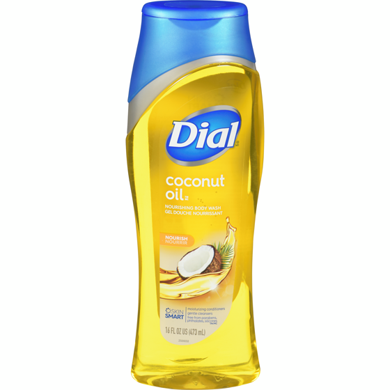 Dial Body Wash  Miracle Oil Coconut  16 Ounce
