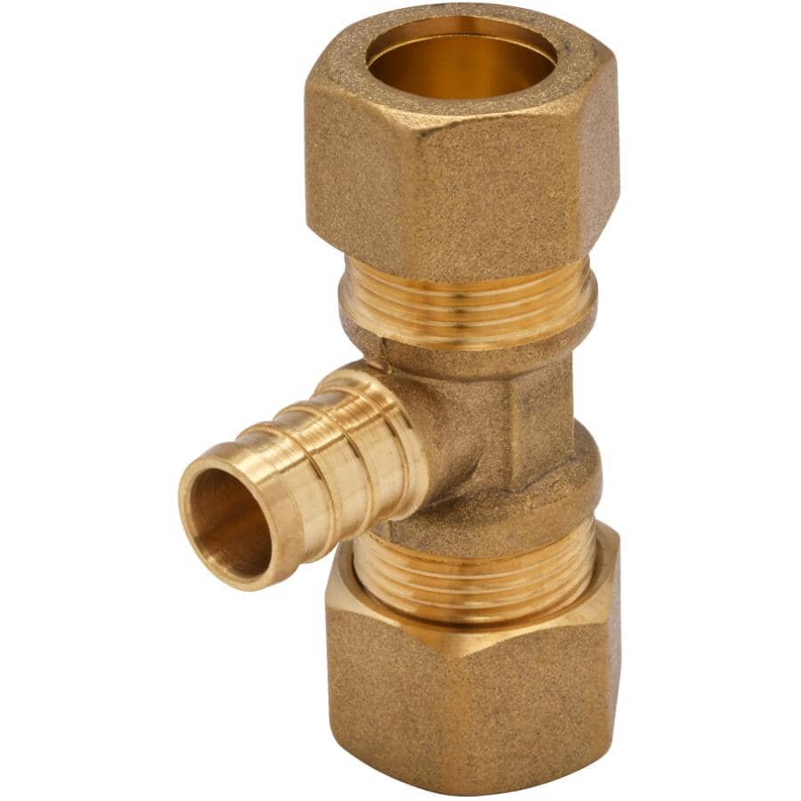 1/2 inch(s) Nominal Compression x 1/2 inch(s) Pex Copper Tee