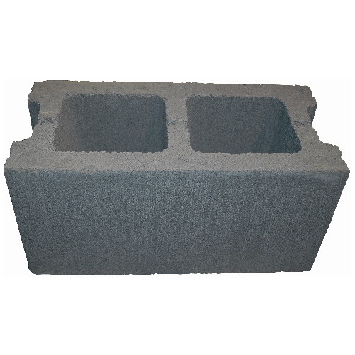 Expocrete 8-in x 8-in x 16-in Standard L-Corner Concrete Block